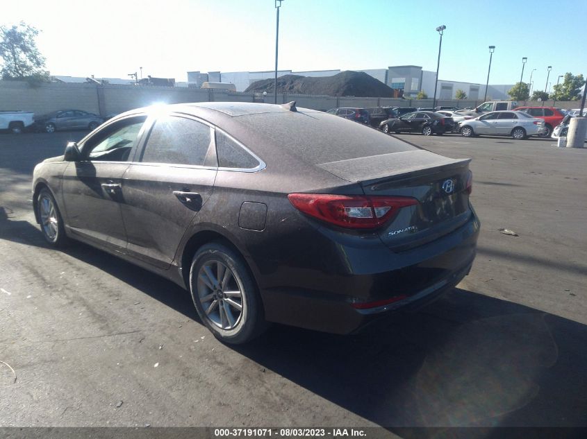 2016 HYUNDAI SONATA 2.4L SE - 5NPE24AF8GH322442