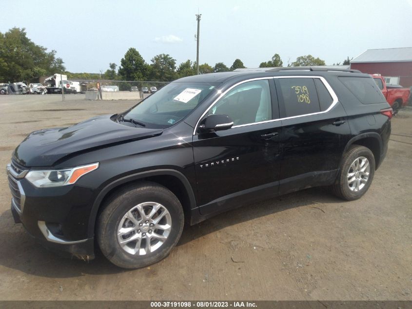 2021 CHEVROLET TRAVERSE LT LEATHER - 1GNEVHKW7MJ100031