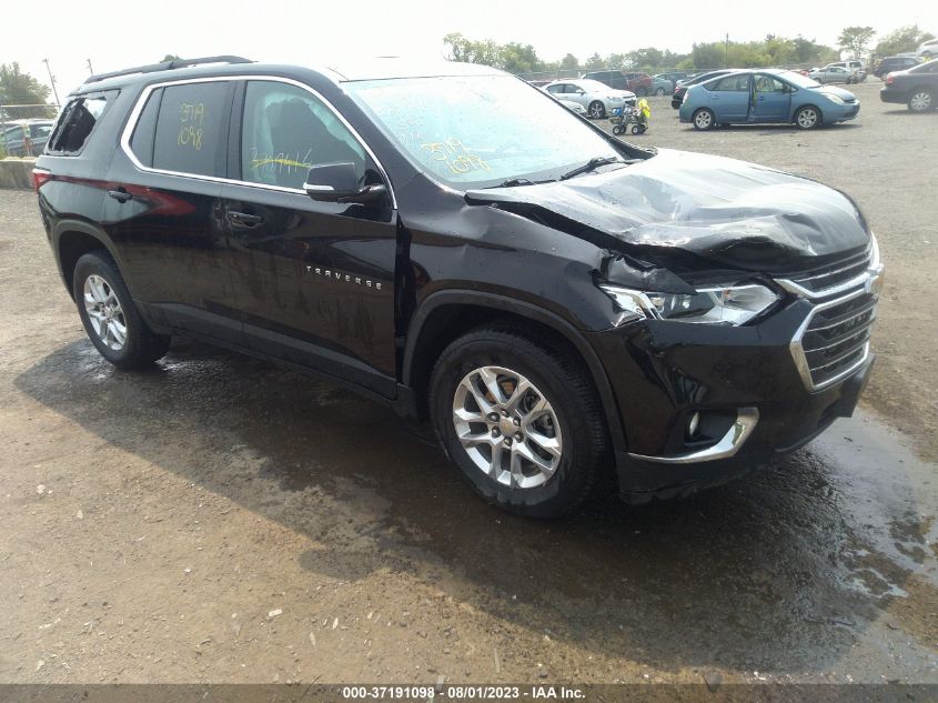 2021 CHEVROLET TRAVERSE LT LEATHER - 1GNEVHKW7MJ100031