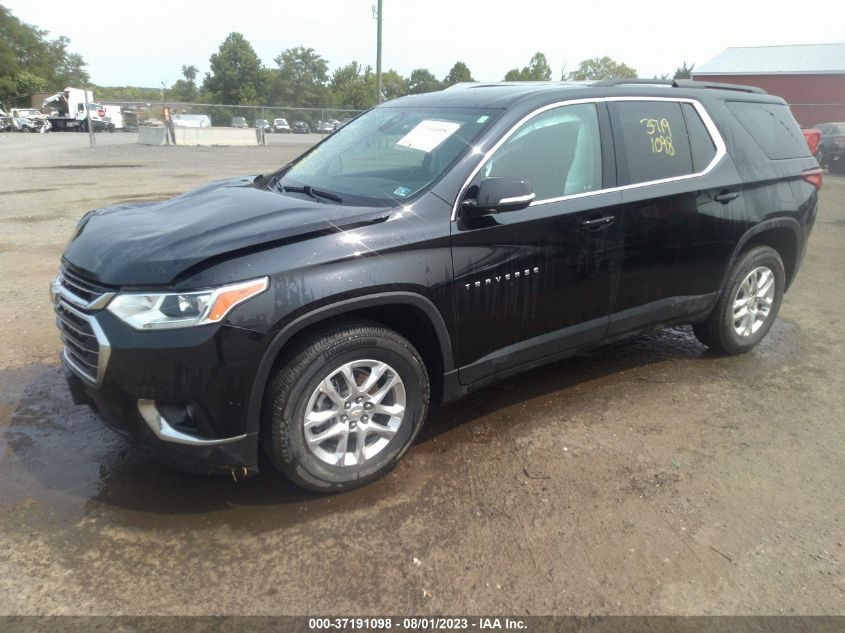 2021 CHEVROLET TRAVERSE LT LEATHER - 1GNEVHKW7MJ100031