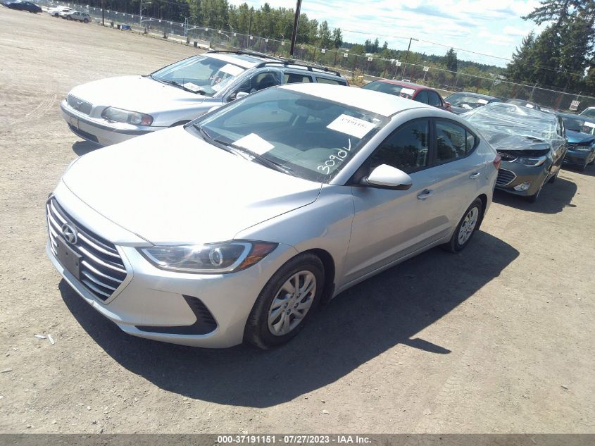 2018 HYUNDAI ELANTRA SE - 5NPD74LF1JH333090