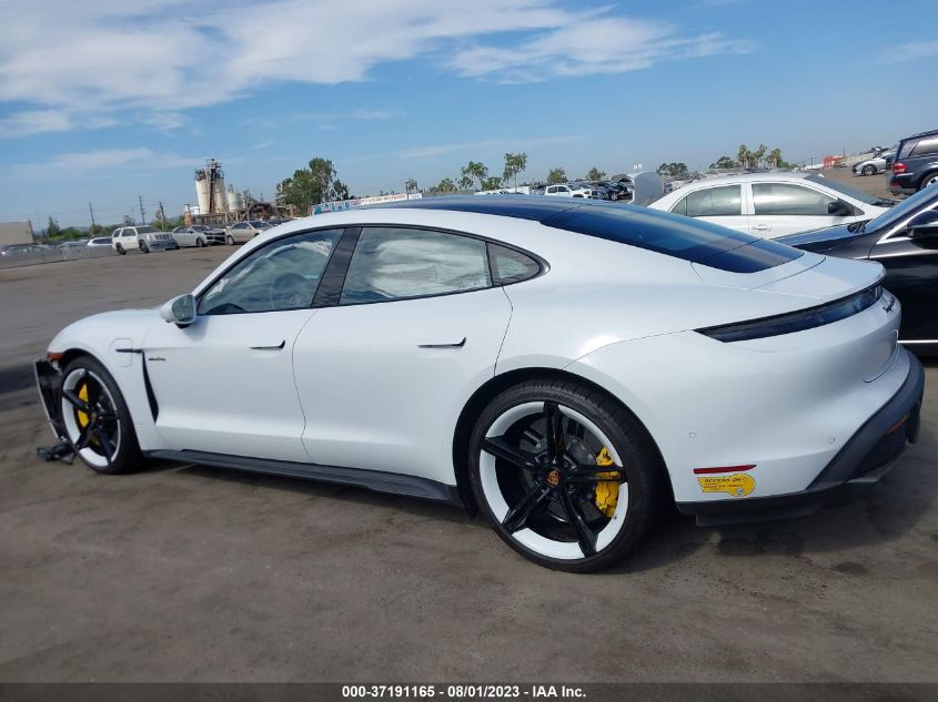 2020 PORSCHE TAYCAN TURBO - WP0AC2Y13LSA71810
