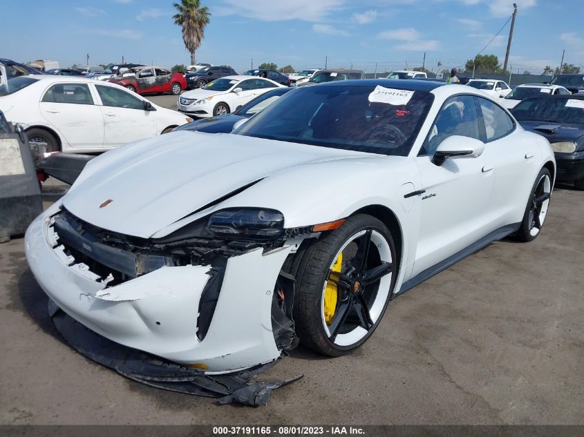 2020 PORSCHE TAYCAN TURBO - WP0AC2Y13LSA71810