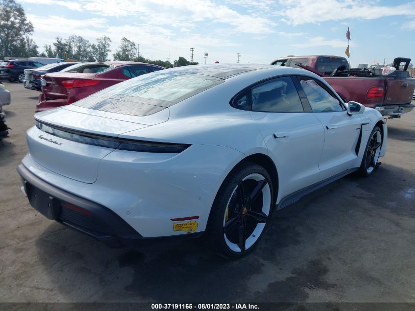 2020 PORSCHE TAYCAN TURBO - WP0AC2Y13LSA71810