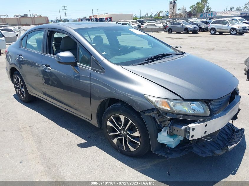 2013 HONDA CIVIC SDN EX-L - 19XFB2F94DE077439