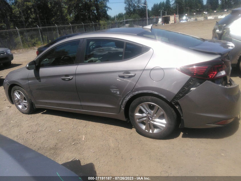 VIN KMHD84LF7LU915972 2020 HYUNDAI ELANTRA SEL
