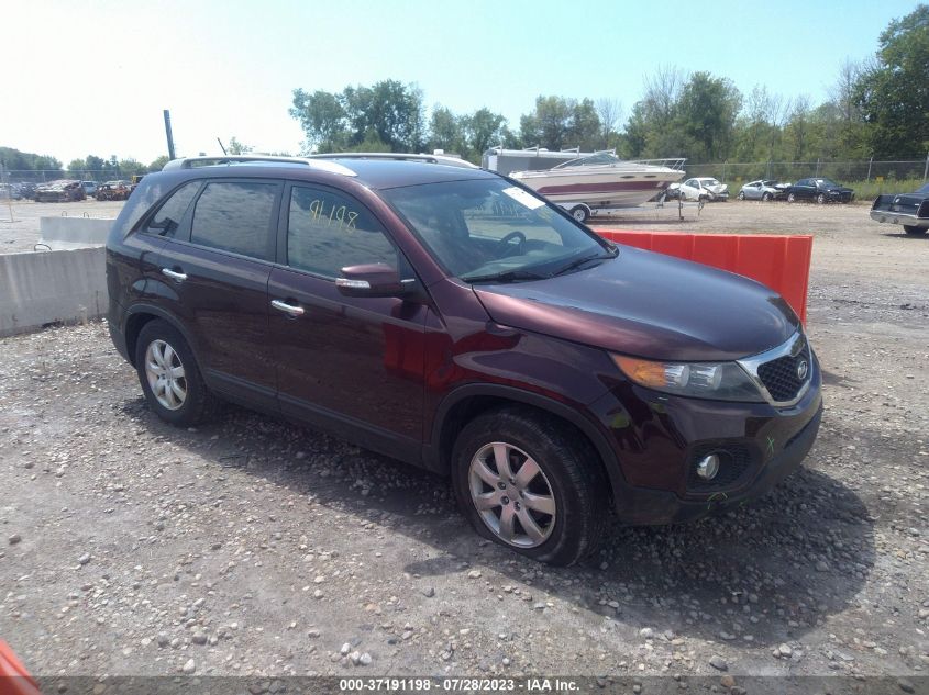 2013 KIA SORENTO LX - 5XYKT4A60DG325970