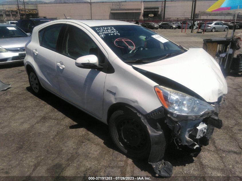 2014 TOYOTA PRIUS C ONE/THREE/TWO/FOUR - JTDKDTB37E1061059