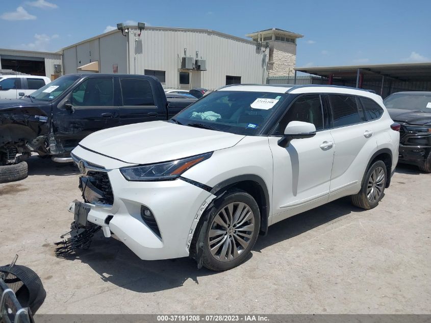 2020 TOYOTA HIGHLANDER PLATINUM - 5TDFZRBH2LS022848