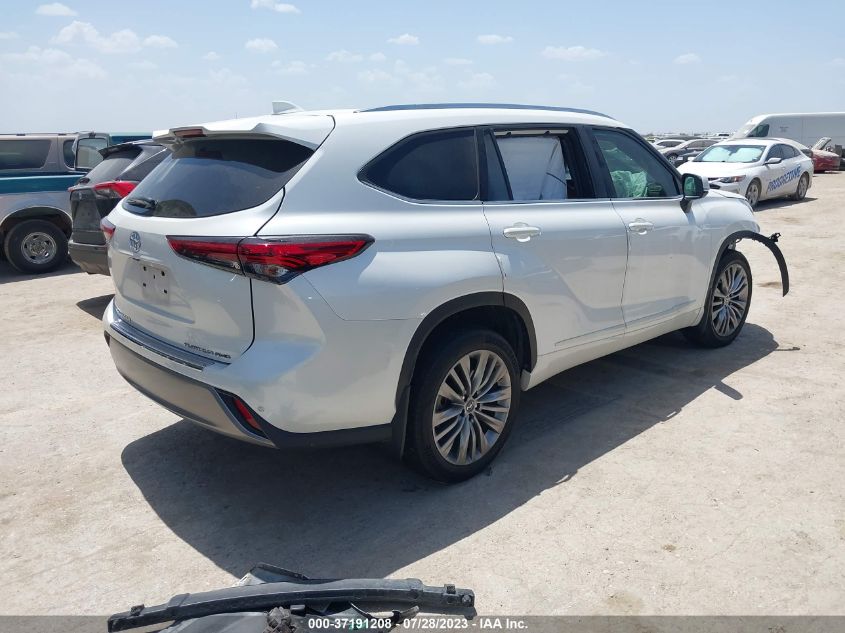 2020 TOYOTA HIGHLANDER PLATINUM - 5TDFZRBH2LS022848