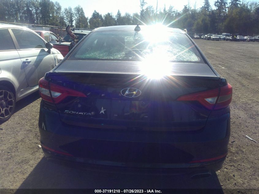 2017 HYUNDAI SONATA SE - 5NPE24AF6HH524925