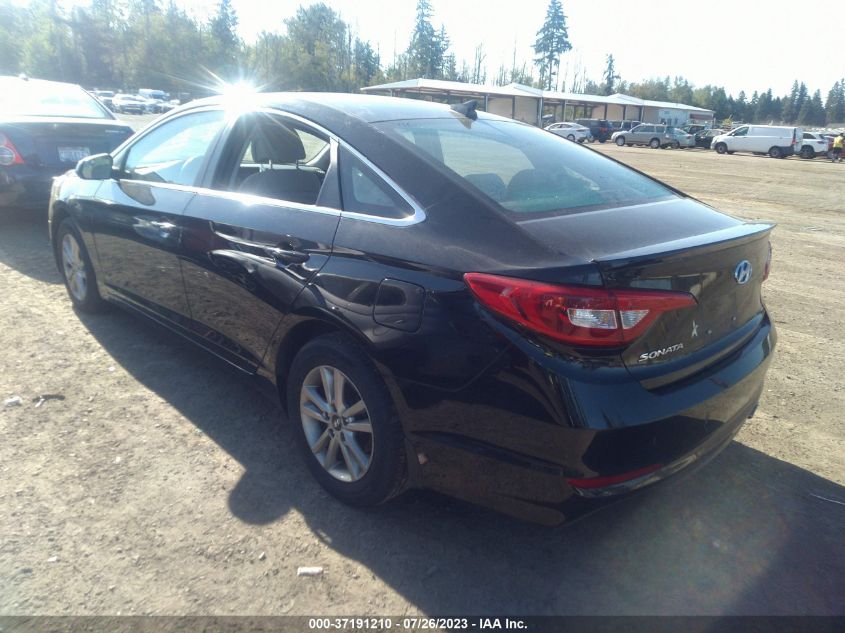 2017 HYUNDAI SONATA SE - 5NPE24AF6HH524925