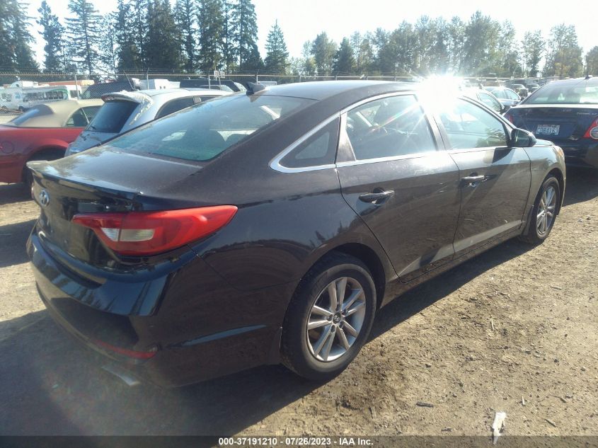 2017 HYUNDAI SONATA SE - 5NPE24AF6HH524925