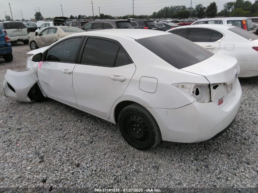 2014 TOYOTA COROLLA L/LE/S/S PLUS/LE PLUS - 2T1BURHE9EC022755