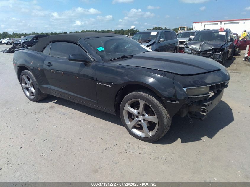 2014 CHEVROLET CAMARO LT - 2G1FB3D39E9238820