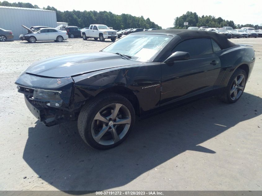 2014 CHEVROLET CAMARO LT - 2G1FB3D39E9238820