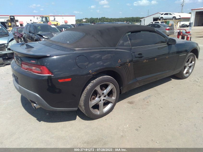 2014 CHEVROLET CAMARO LT - 2G1FB3D39E9238820