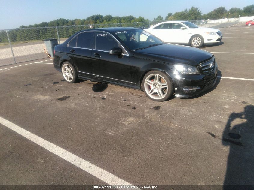 2013 MERCEDES-BENZ C-CLASS C 300 LUXURY - WDDGF8AB3DR250660
