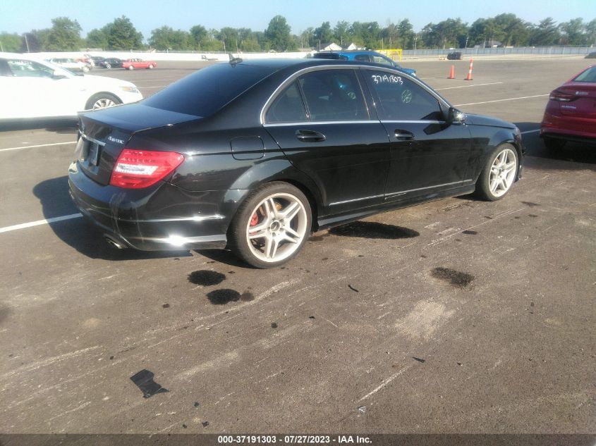 2013 MERCEDES-BENZ C-CLASS C 300 LUXURY - WDDGF8AB3DR250660