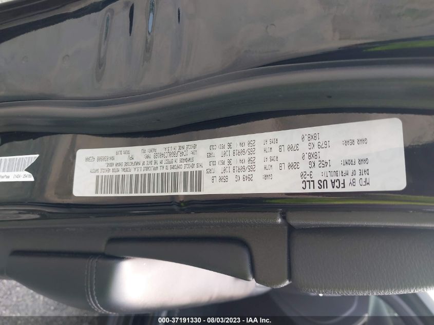 2020 JEEP GRAND CHEROKEE LIMITED - 1C4RJFBG0LC340169