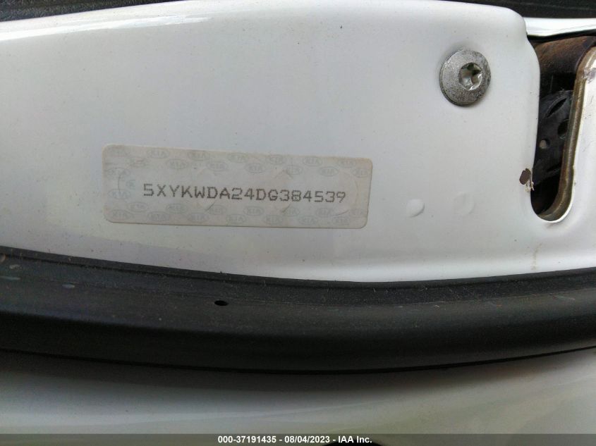 2013 KIA SORENTO SX - 5XYKWDA24DG384539