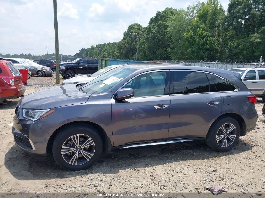 2017 ACURA MDX - 5J8YD3H37HL000077