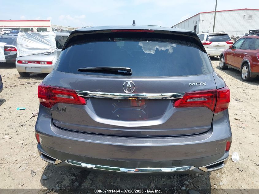 2017 ACURA MDX - 5J8YD3H37HL000077