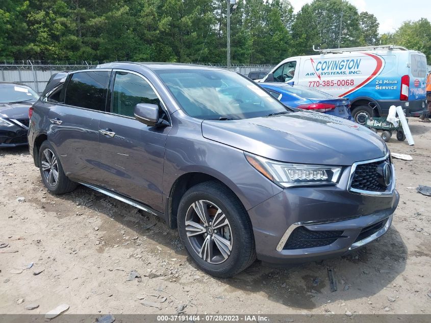 2017 ACURA MDX - 5J8YD3H37HL000077