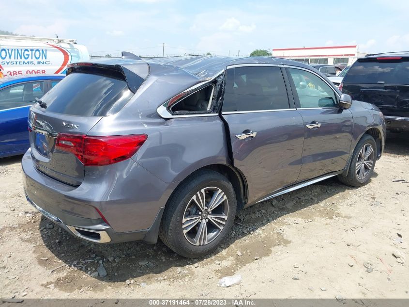 2017 ACURA MDX - 5J8YD3H37HL000077