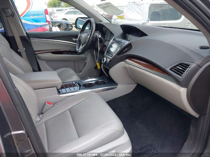 2017 ACURA MDX - 5J8YD3H37HL000077