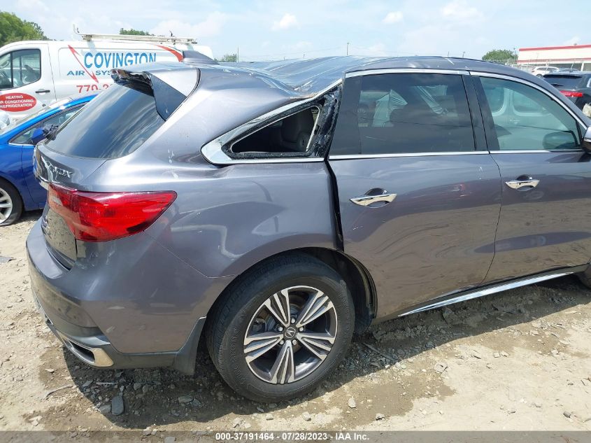 2017 ACURA MDX - 5J8YD3H37HL000077