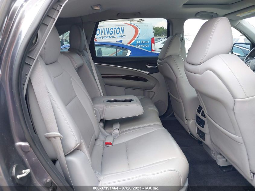 2017 ACURA MDX - 5J8YD3H37HL000077