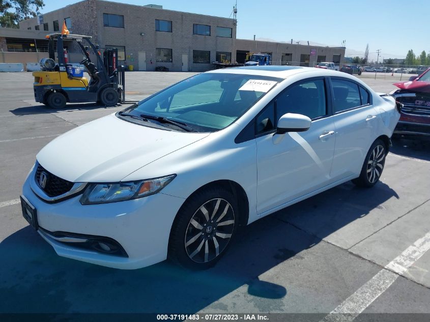 2014 HONDA CIVIC SEDAN EX-L - 19XFB2F96EE273688