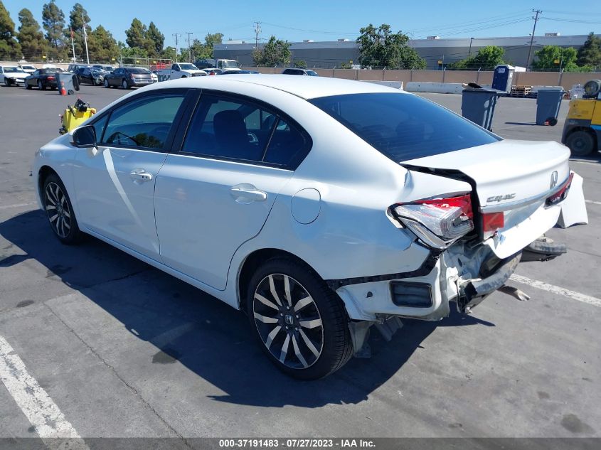 2014 HONDA CIVIC SEDAN EX-L - 19XFB2F96EE273688