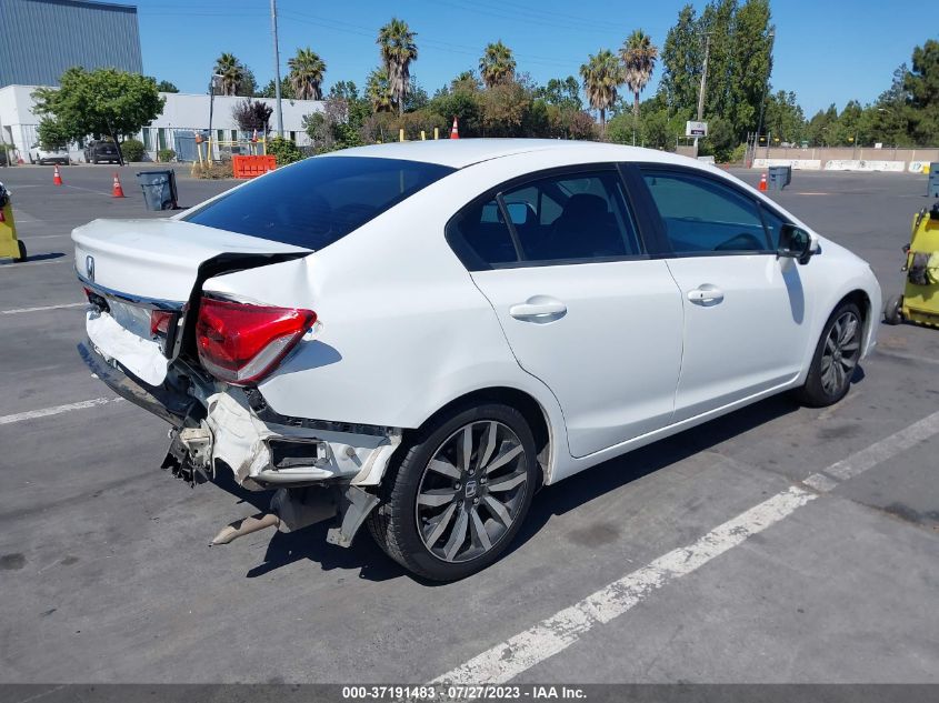 2014 HONDA CIVIC SEDAN EX-L - 19XFB2F96EE273688