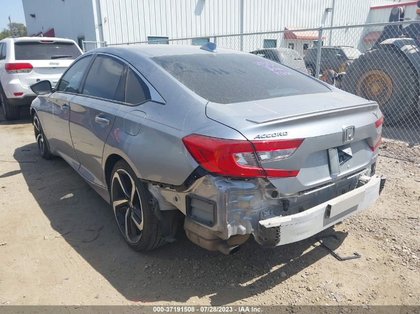 2020 HONDA ACCORD SEDAN SPORT - 1HGCV1F30LA069468
