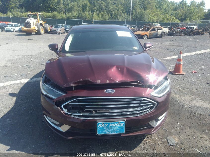 2017 FORD FUSION SE - 3FA6P0T98HR266383