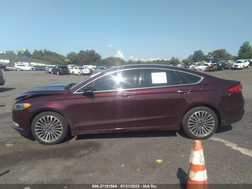 2017 FORD FUSION SE - 3FA6P0T98HR266383