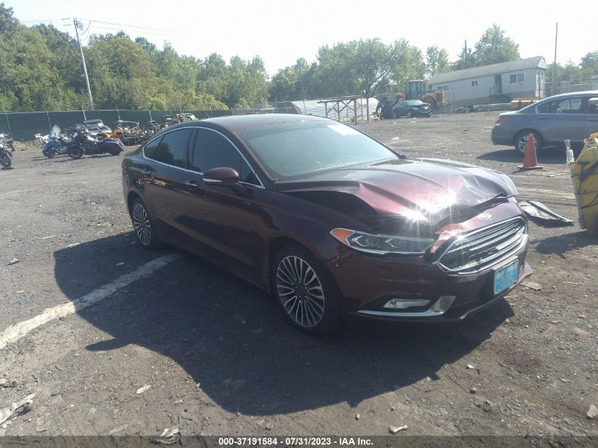 2017 FORD FUSION SE - 3FA6P0T98HR266383