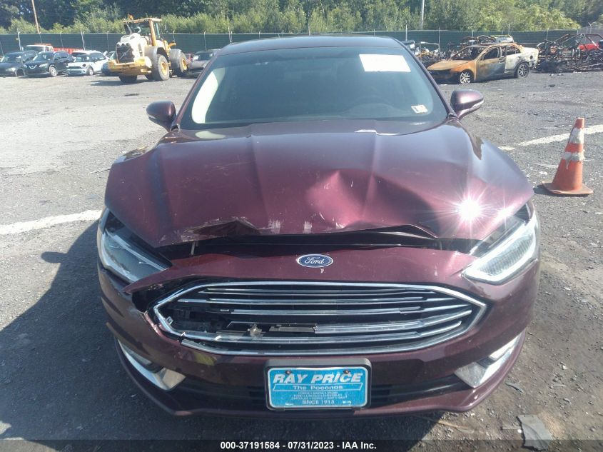 2017 FORD FUSION SE - 3FA6P0T98HR266383