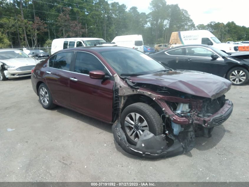 2013 HONDA ACCORD LX - 1HGCR2F39DA212025