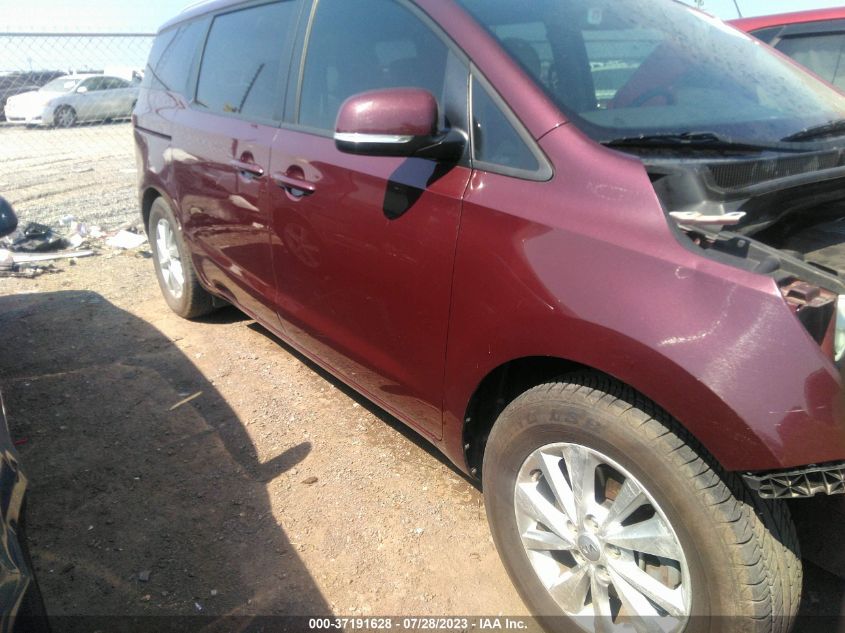 2016 KIA SEDONA LX - KNDMB5C17G6144729