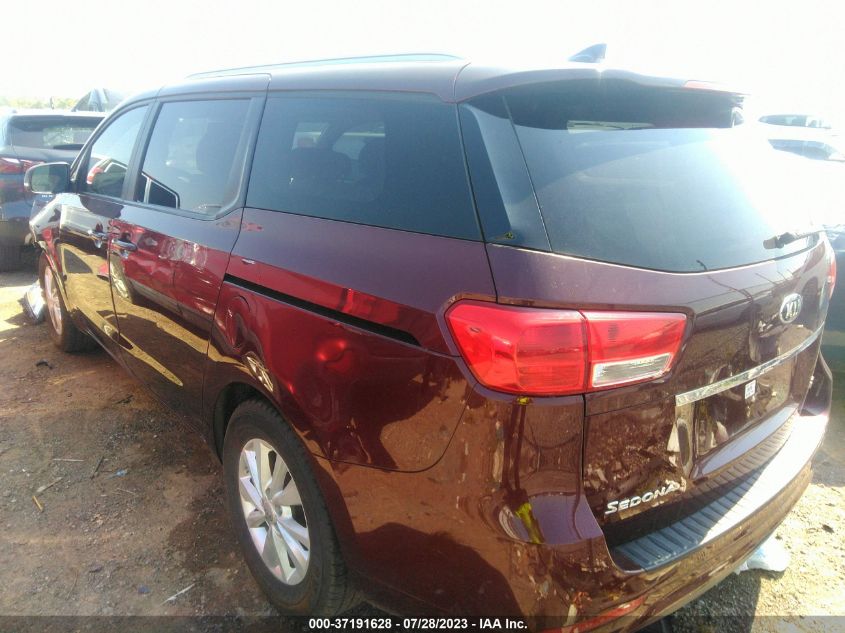 2016 KIA SEDONA LX - KNDMB5C17G6144729