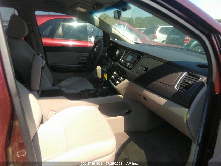 2016 KIA SEDONA LX - KNDMB5C17G6144729
