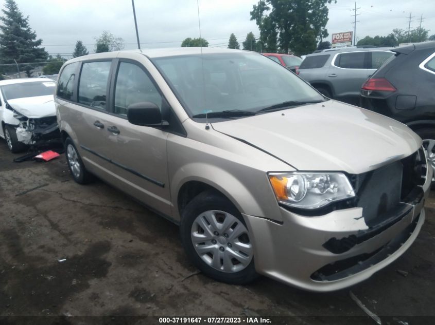 VIN 2C4RDGBG2ER167374 2014 DODGE GRAND CARAVAN no.1