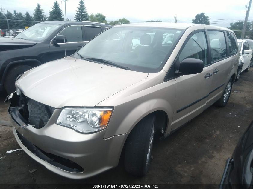 VIN 2C4RDGBG2ER167374 2014 DODGE GRAND CARAVAN no.2