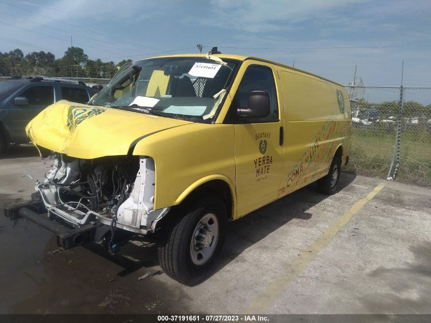 2019 CHEVROLET EXPRESS 3500 WORK VAN - 1GCZGHFG5K1367981