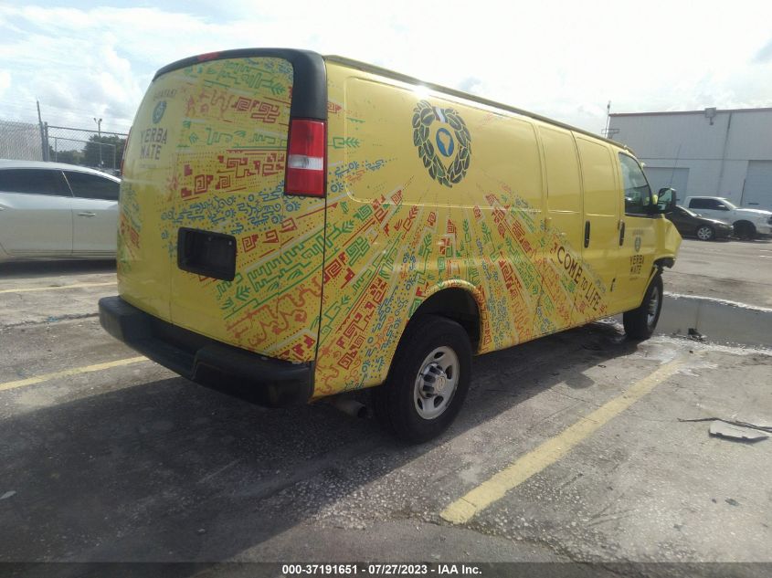 2019 CHEVROLET EXPRESS 3500 WORK VAN - 1GCZGHFG5K1367981