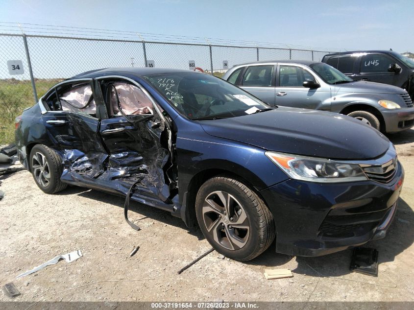 2017 HONDA ACCORD SEDAN LX - 1HGCR2F32HA051698