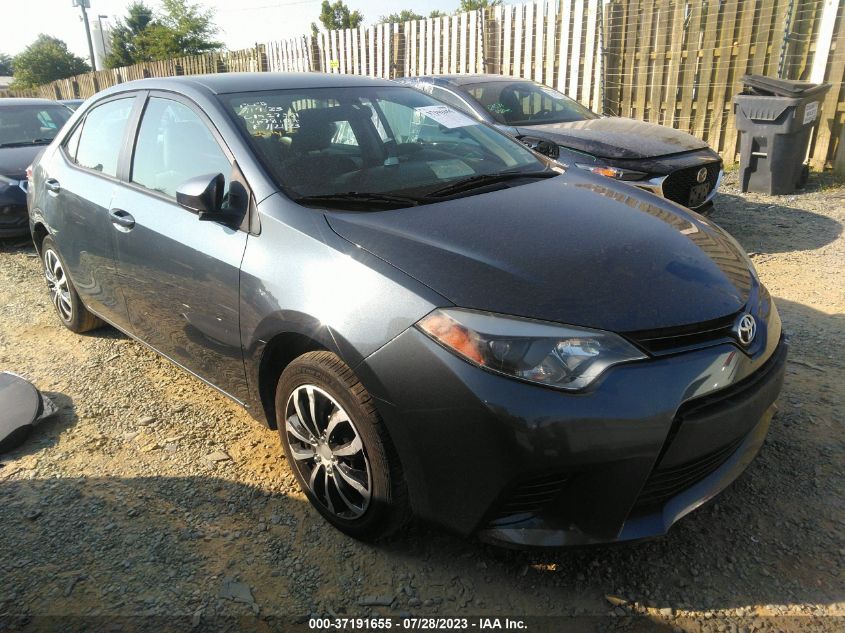 2016 TOYOTA COROLLA L/LE/S/S PLUS/LE PLUS - 2T1BURHE0GC678104